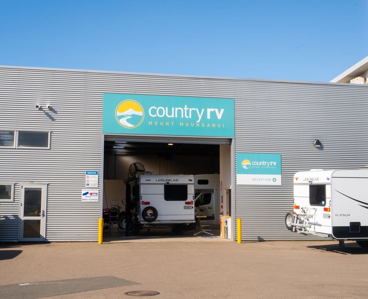 Country RV Service Centre while repairing a caravan